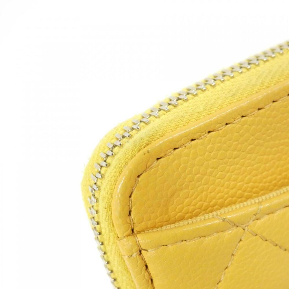 CHANEL Yellow Wallet - Picture 5 of 9